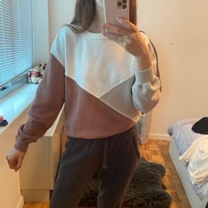 Abercrombie Patchwork Sweatshirt